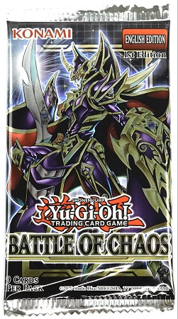 Yu-Gi-Oh Battle of Chaos 1st Edition Booster Pack
